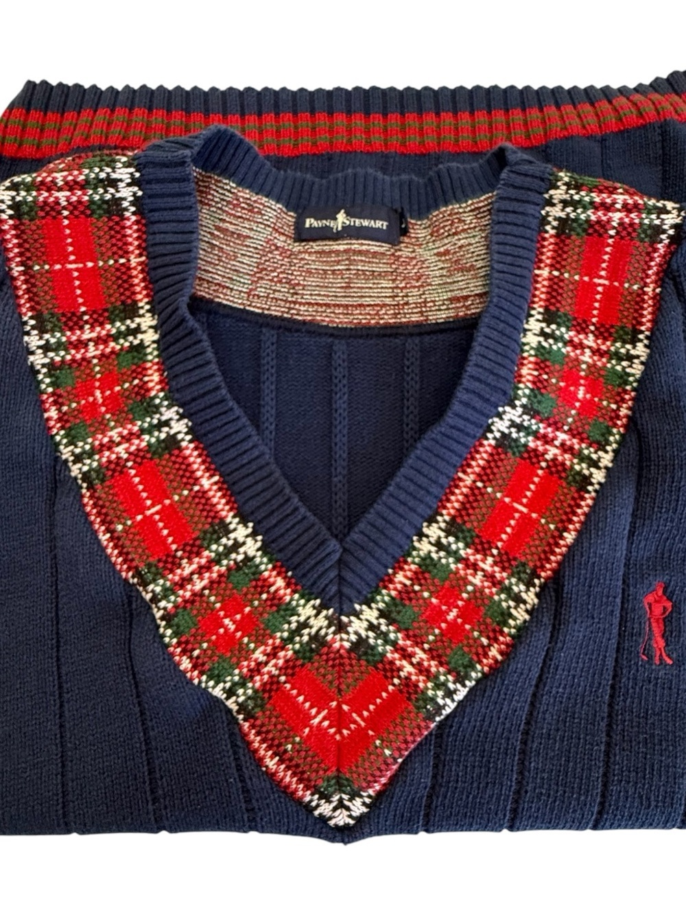 Payne Stewart Classic Golf Sweater Vest Size L